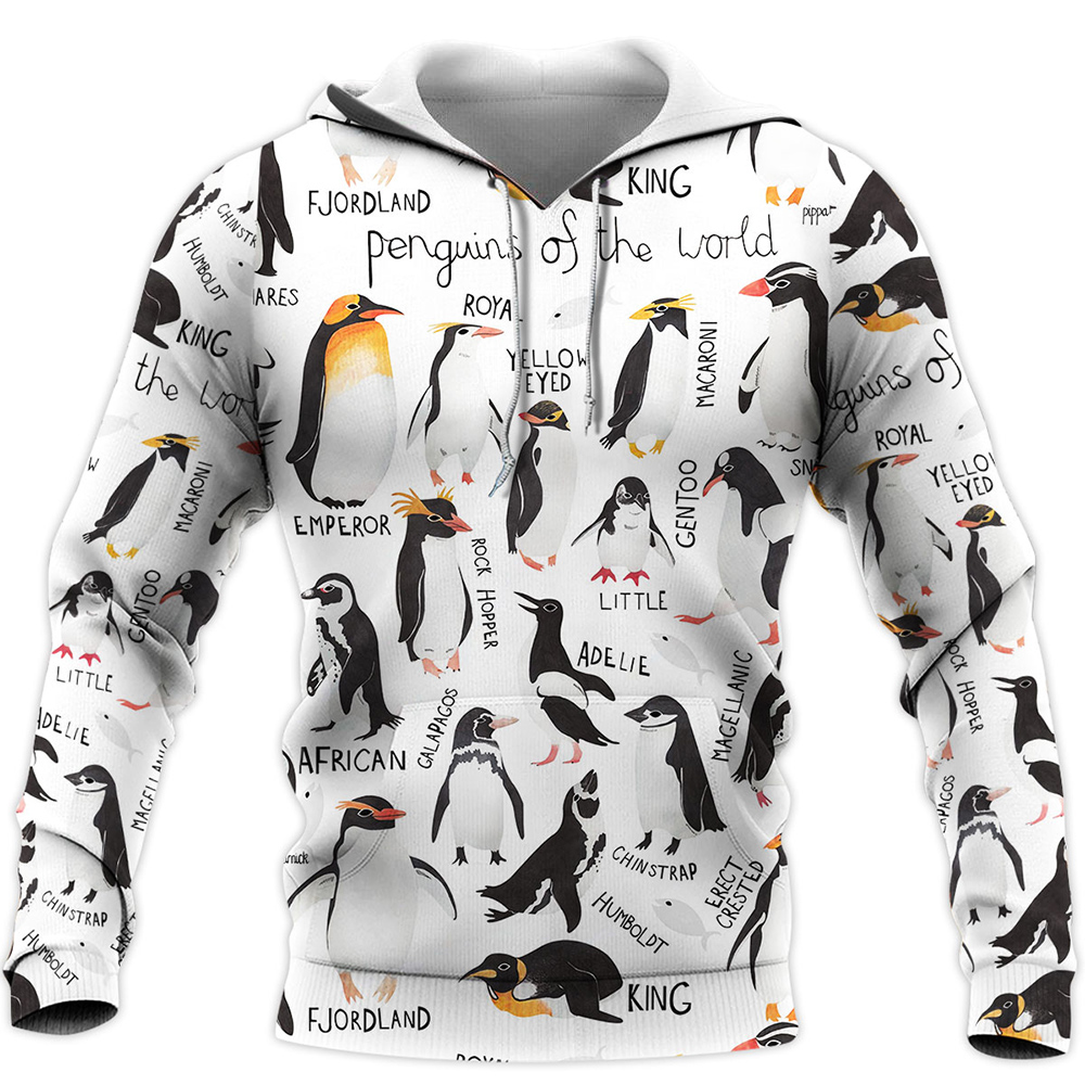 Winter Clothing Types - Schattige Dieren Pinguïns Type 3d Print
