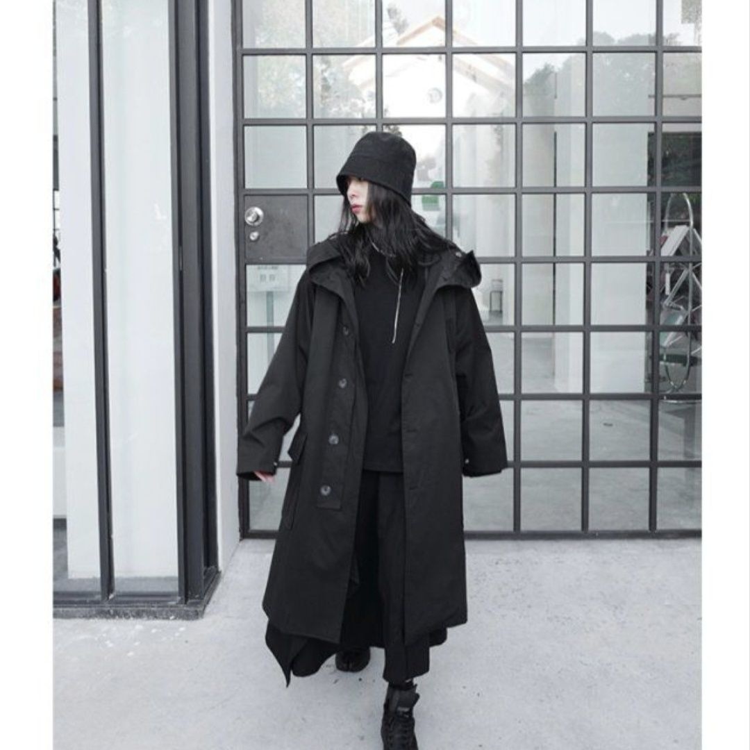 Winter Clothing Offer - Jassen voor elegante dames Leren trenchcoat