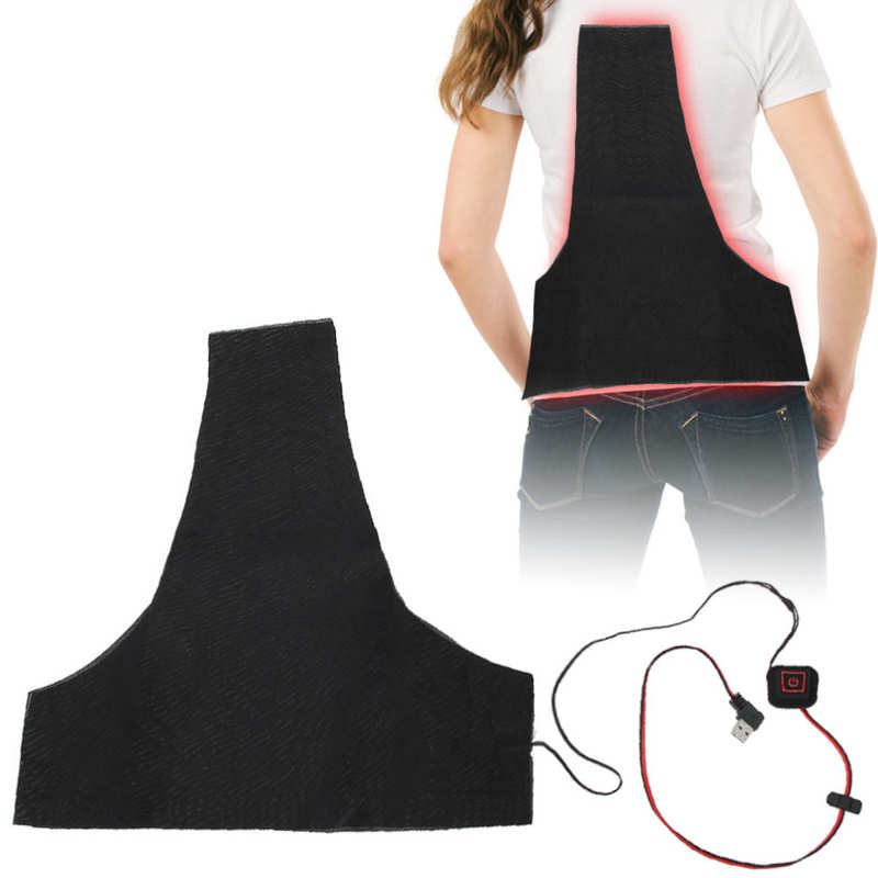 Winter Clothing Types - Winter verwarmde legeringsvezel verwarming USB-rugkussens Elektrische