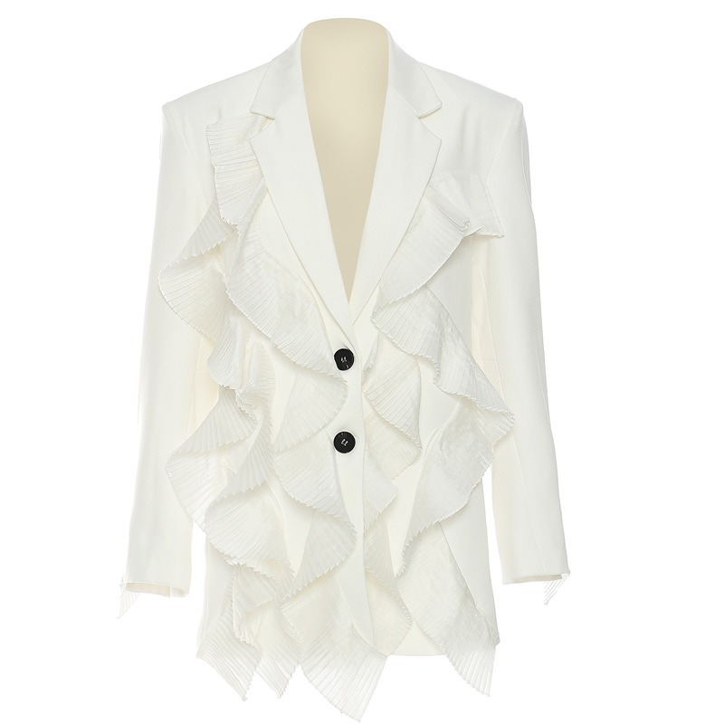 Winter Clothing Offer - Nieuw In Tweed Blazers Vrouwen Luxe