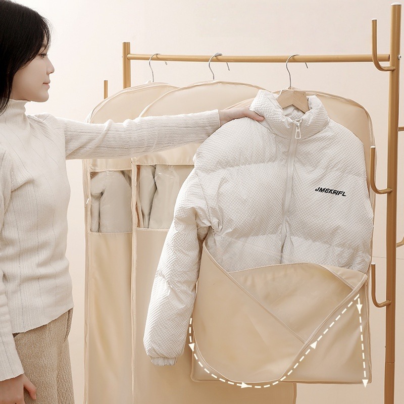 Winter Clothing Types - Donsjack Compressie Opbergtas Draagbare Rits Zakje
