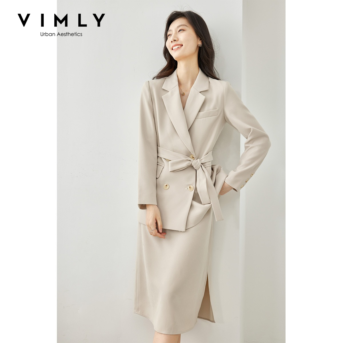 Winter Clothing Ladies - VIMLY Dames Tweedelige Set 2026 Herfst