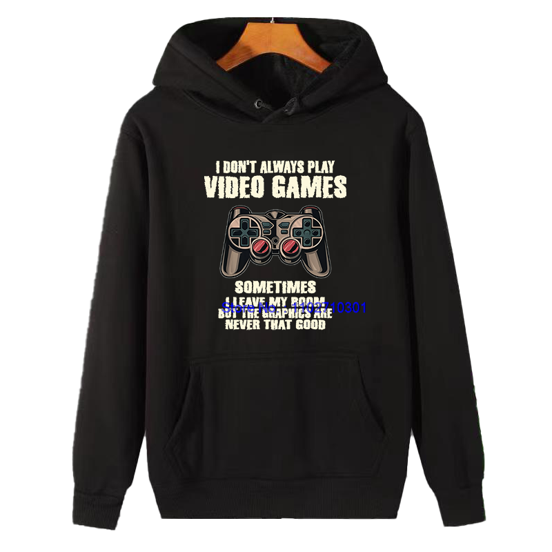 Winter Clothing Video - Winter dikke hoodie 'Ik speel niet