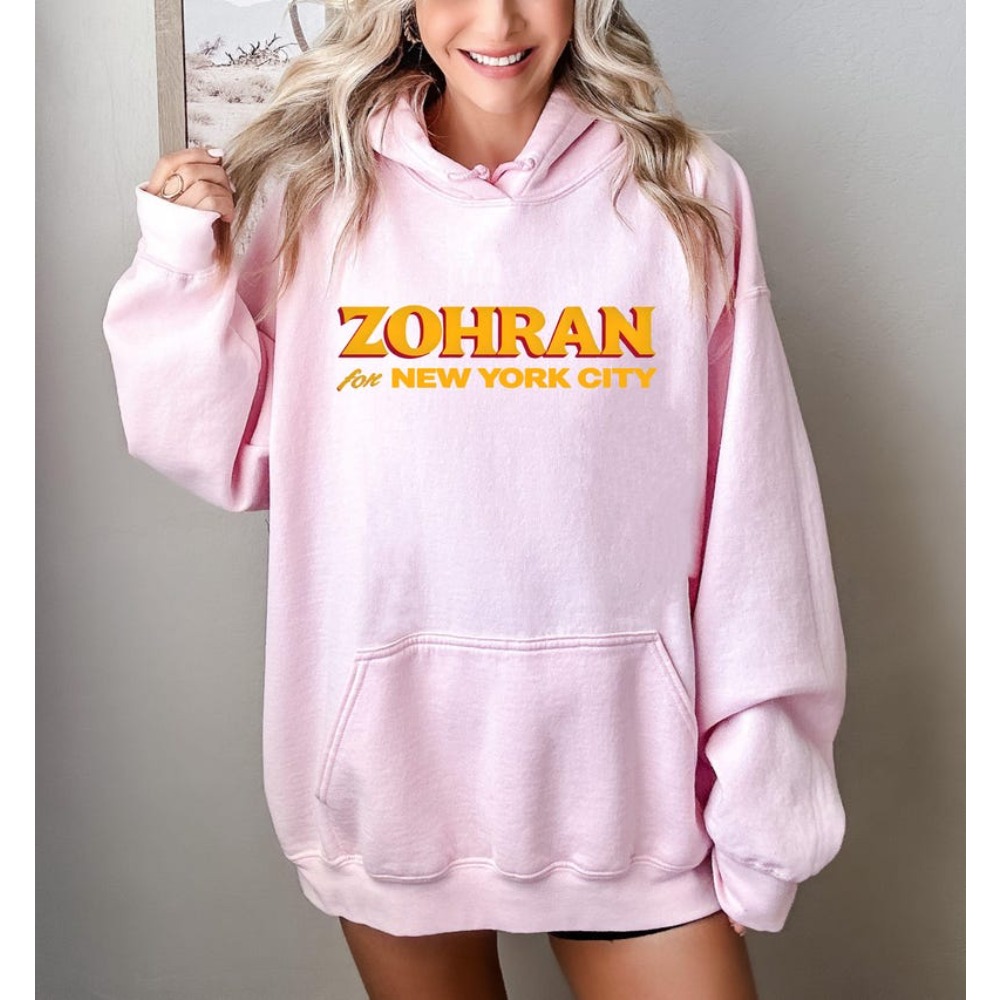 Winter Clothing Nyc - Zohran voor NYC Hoodies Zohran Mamdani