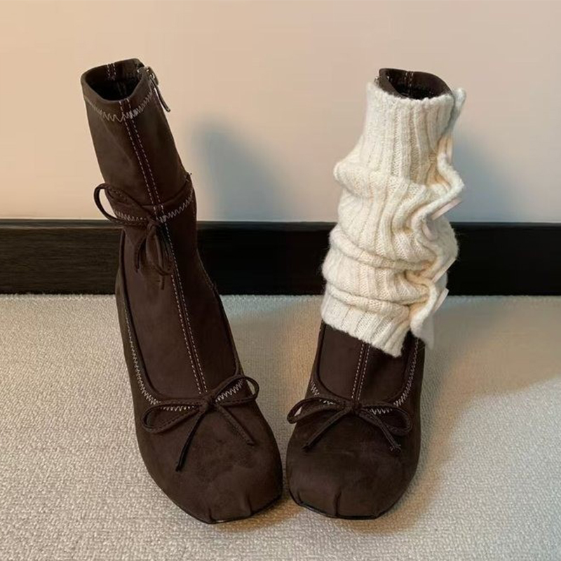 Boog Hoge Hakken Vrouwen Laarz - Winter Clothing Ladies recensie en prijs