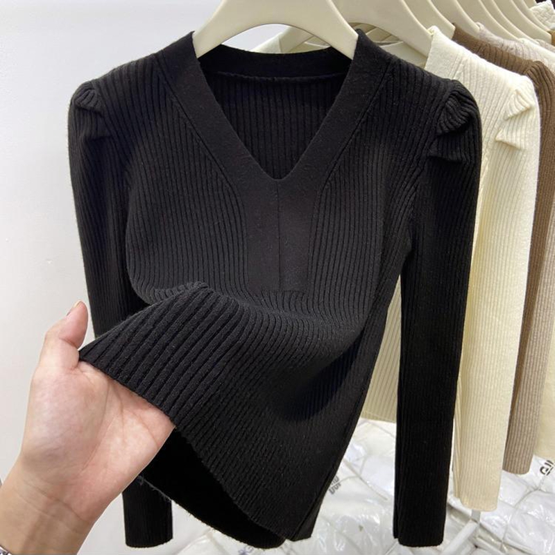 Elegante V-hals Winter Basics  - Winter Clothing Factory Outlet recensie en prijs
