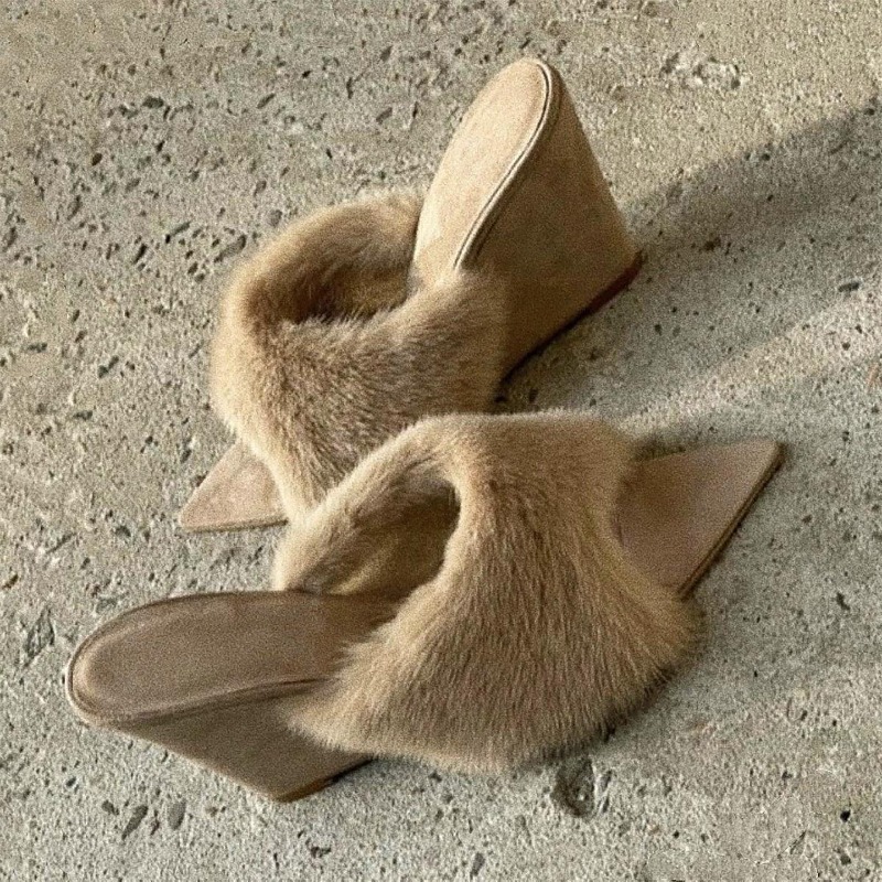 Pluizige Vrouwen Slippers Wigg - Winter Clothing Ladies recensie en prijs
