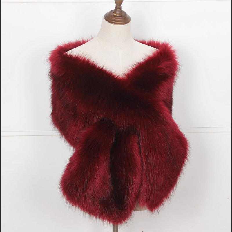 Faux Vossenbont Vrouwen Wraps  - Winter Clothing Ladies recensie en prijs