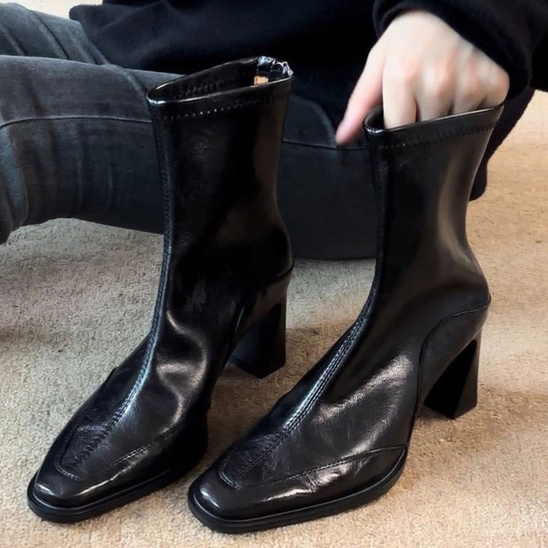 Hoge Hakken Dames Enkellaarsje - Winter Clothing Ladies recensie en prijs
