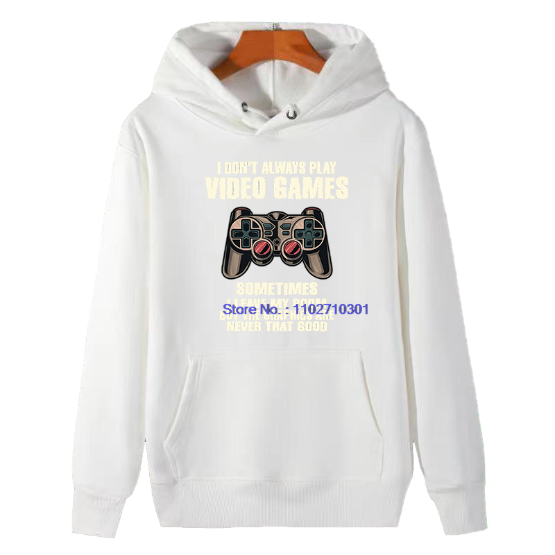 Winter dikke hoodie 'Ik speel  - Winter Clothing Video recensie en prijs