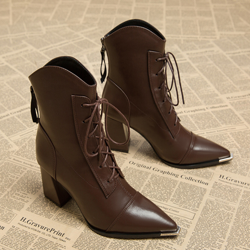Dames Enkellaarsjes Mode Punts - Winter Clothing Ladies recensie en prijs